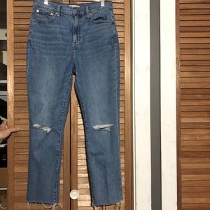Madewell High-Rise Slim Boyjean In Elkhart Wash